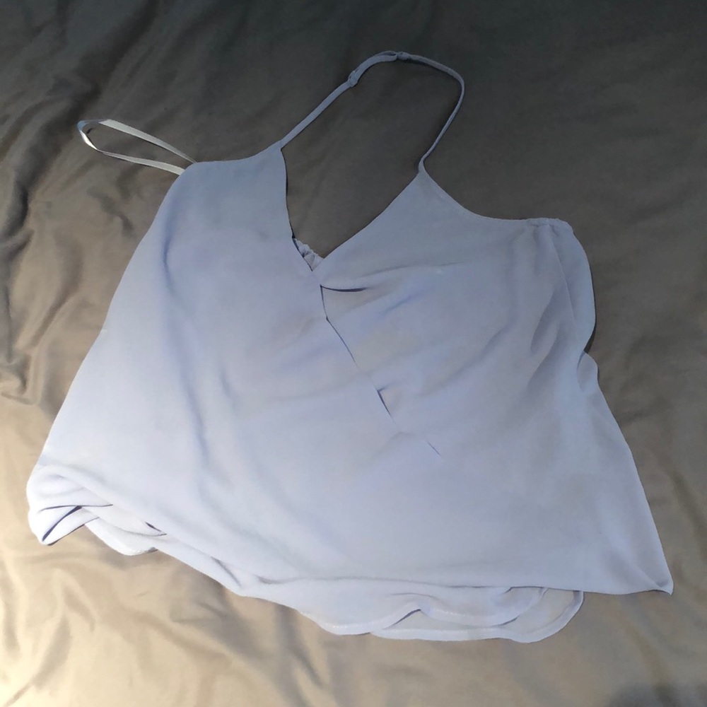 Chiffon halter top